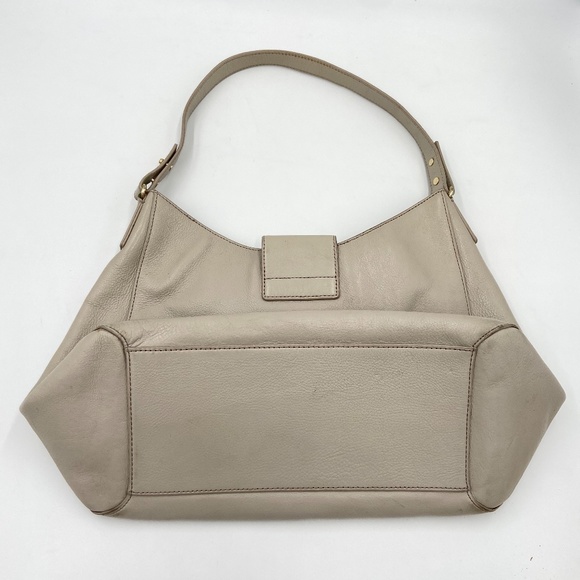 Kate Spade Light Grey Hobo Style Purse - Picture 5 of 12